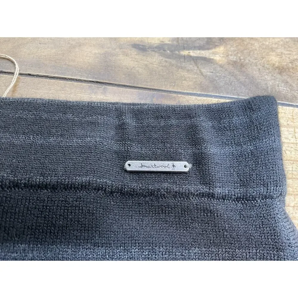 Smartwool Mini Dot Reversible Black Mini Skirt Sweater Knit Womens XS NWT